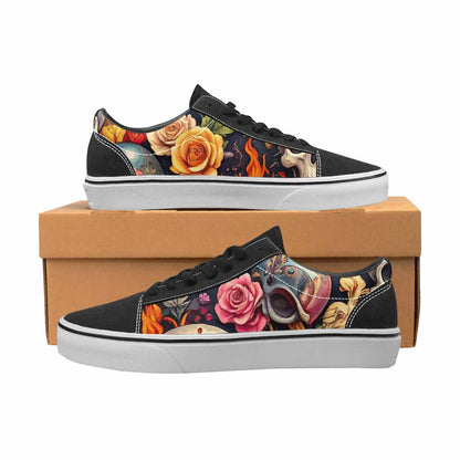 MEN'S Skull Canvas Lace-Up Dreamcore Sneakers