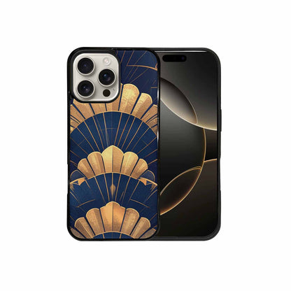 iPhone 16 Pro Max Case — Art Deco Illustration Pattern, Customized Protective Case