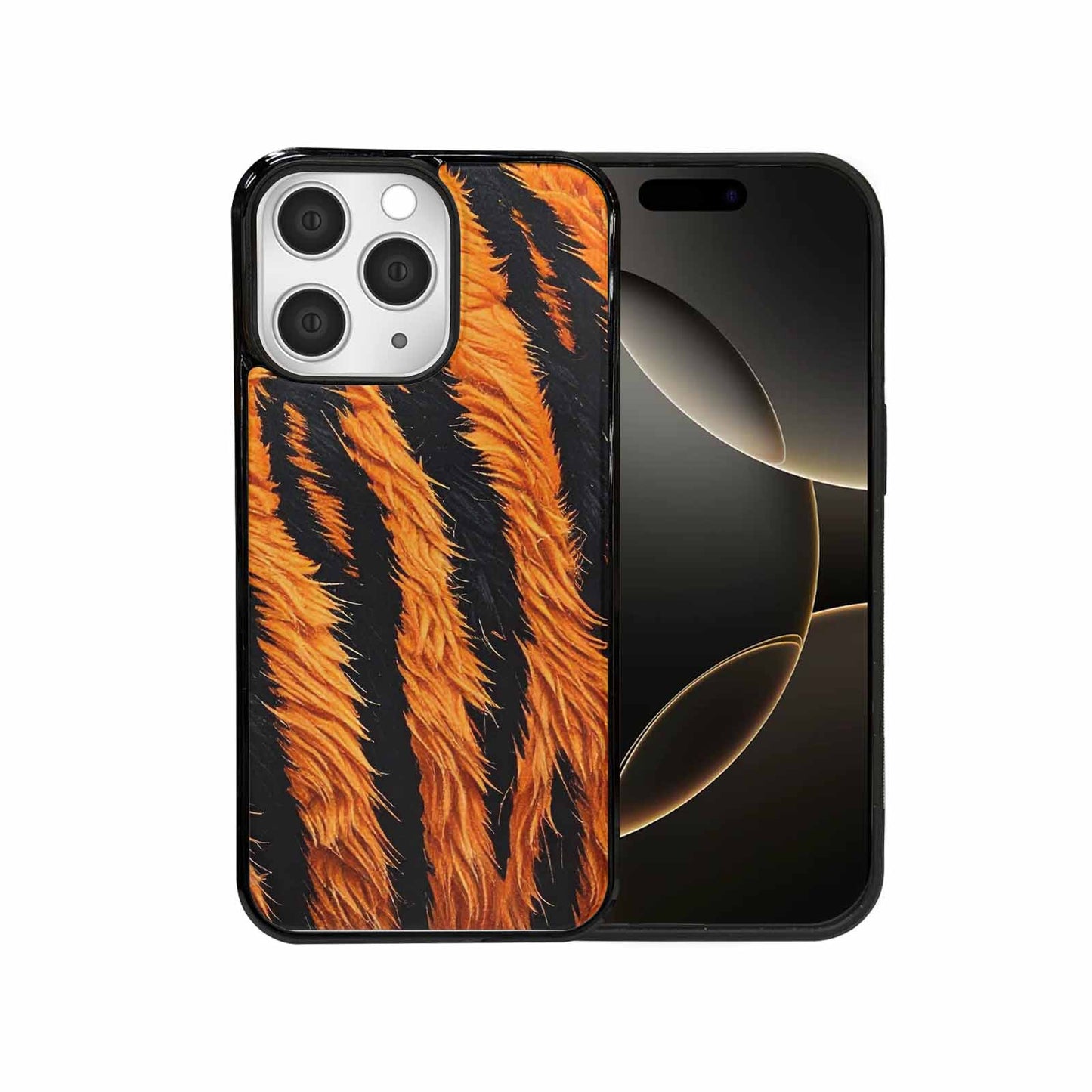iPhone 15 Pro Max Case — Bold Tiger Stripe, Custom Art Phone Cover