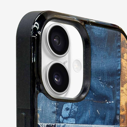 iPhone 16 Plus Case — Curve The Ripping Demin Tectures For, Custom Art Phone Cover