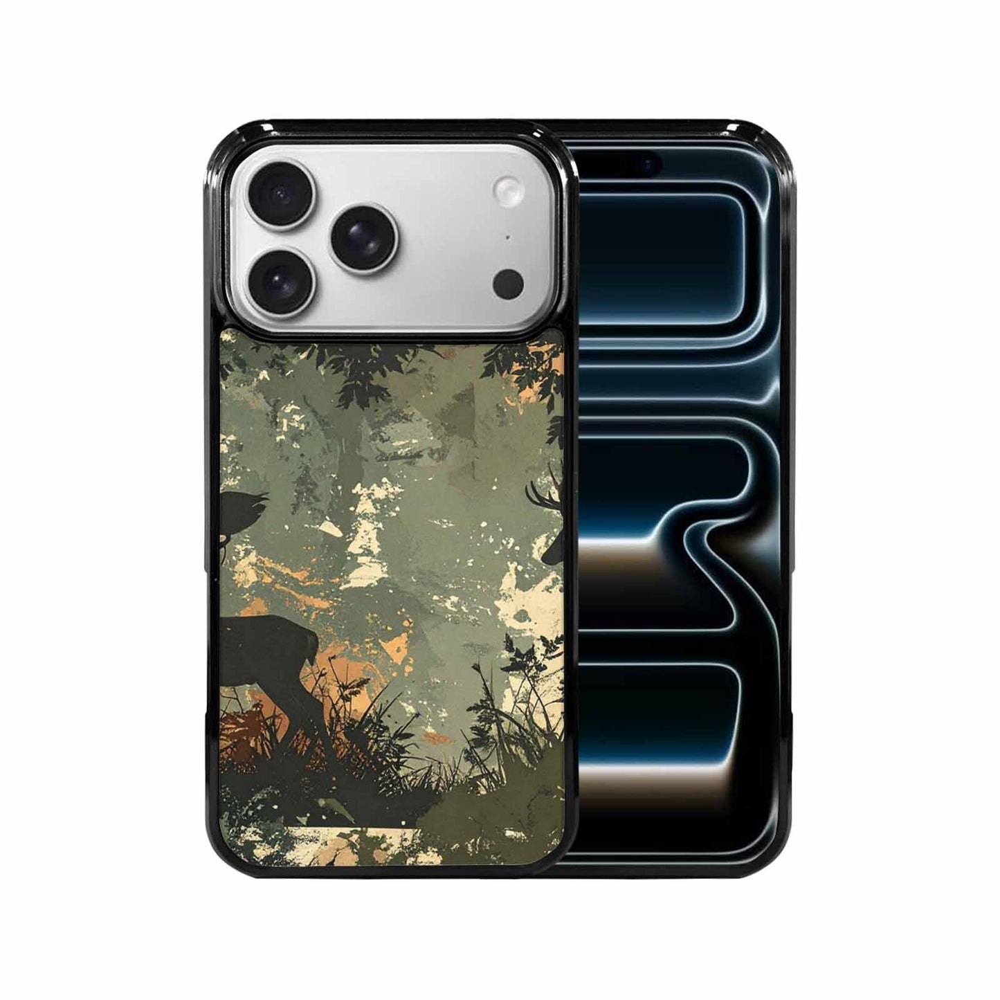 iPhone 17 Pro Max Case — Hunting Camouflage Pattern With Camo, Custom Art Phone Cover
