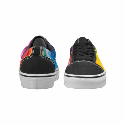 WOMEN'S Aliens  Tie Dye Lace-Up Canvas Y2K Shoes