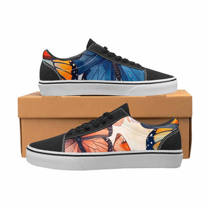 MEN'S Butterfly Wing Canvas Lace-Up Grunge Sneakers