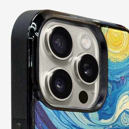 iPhone 16 Pro Max Case — Blend All Versions Together Melting Together, Personalized Phone Case