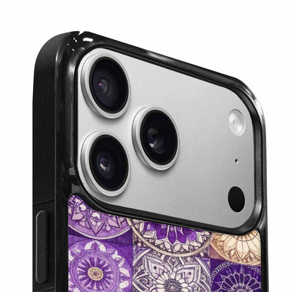 iPhone 17 Pro Max Case — Small Mandala Pattern, Randomly Floral, Original Design Phone Case