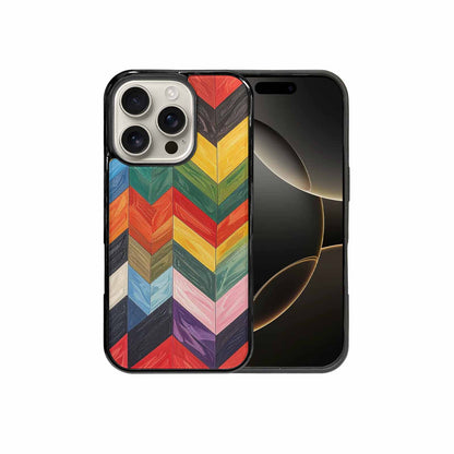 iPhone 16 Pro Case — Progress Pride Flag Color Theme Small, Personalized Phone Case
