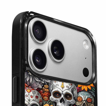 iPhone 17 Pro Case — Greyscale Black And White Dark Gothic, Custom Designed Case Cover
