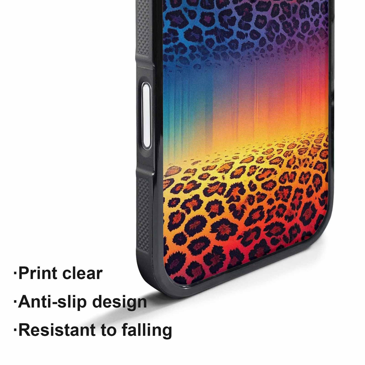 iPhone 17 Pro Max Case — Leopard Print Gradient Style Animal Print, Original Design Phone Case