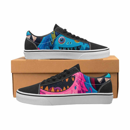 MEN'S Goofy Cartoon Monster Canvas Lace-Up Aesthetic Sneakers