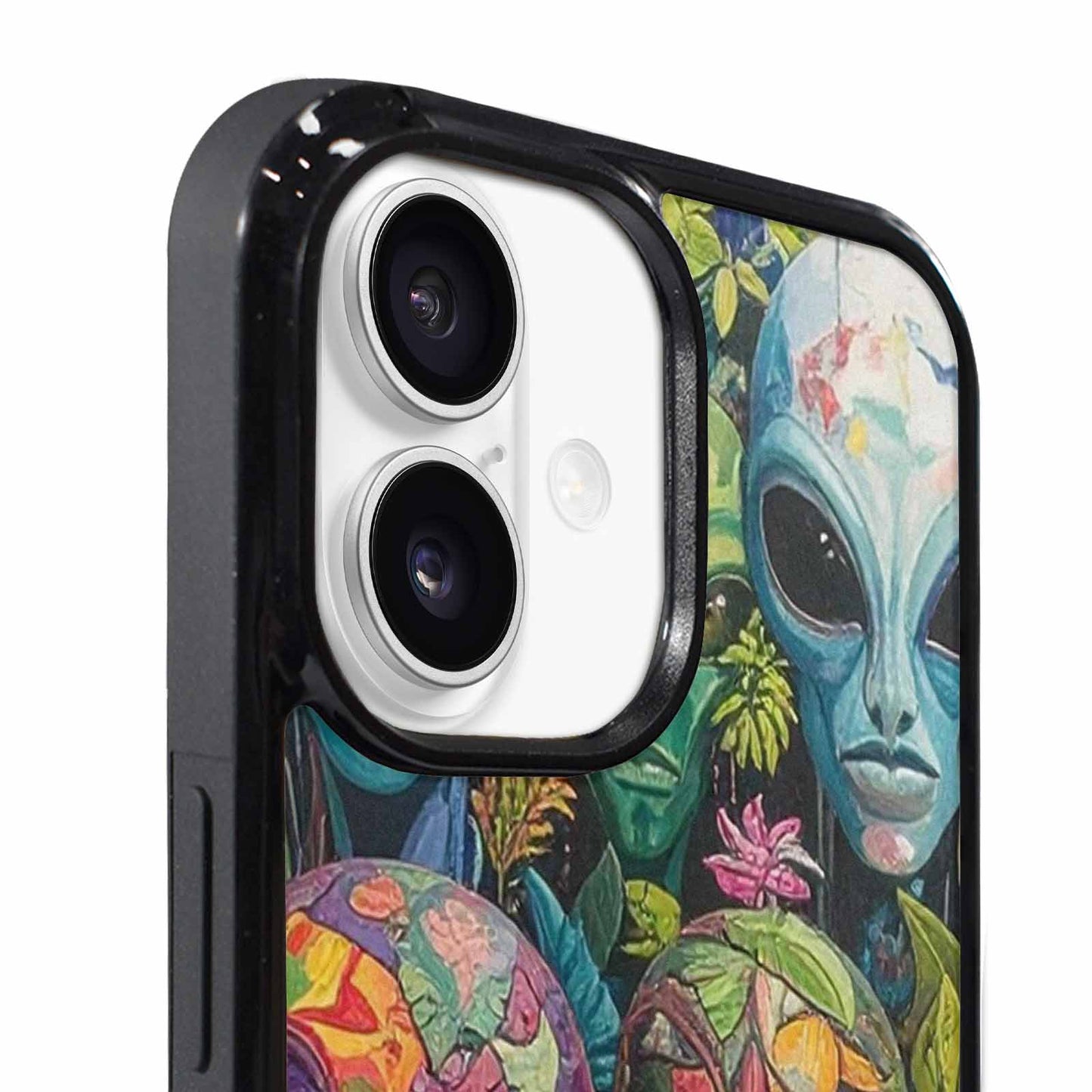iPhone 17 Case — Aliens Pattern Hundreds Of Alien Scifi, Unique Phone Case Design