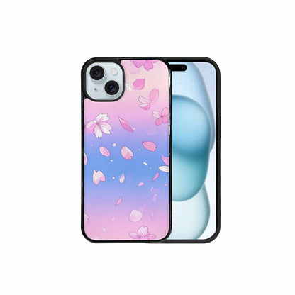 iPhone 15 Plus Case — Anime Cherry Blossom Custom, Unique Phone Case Design