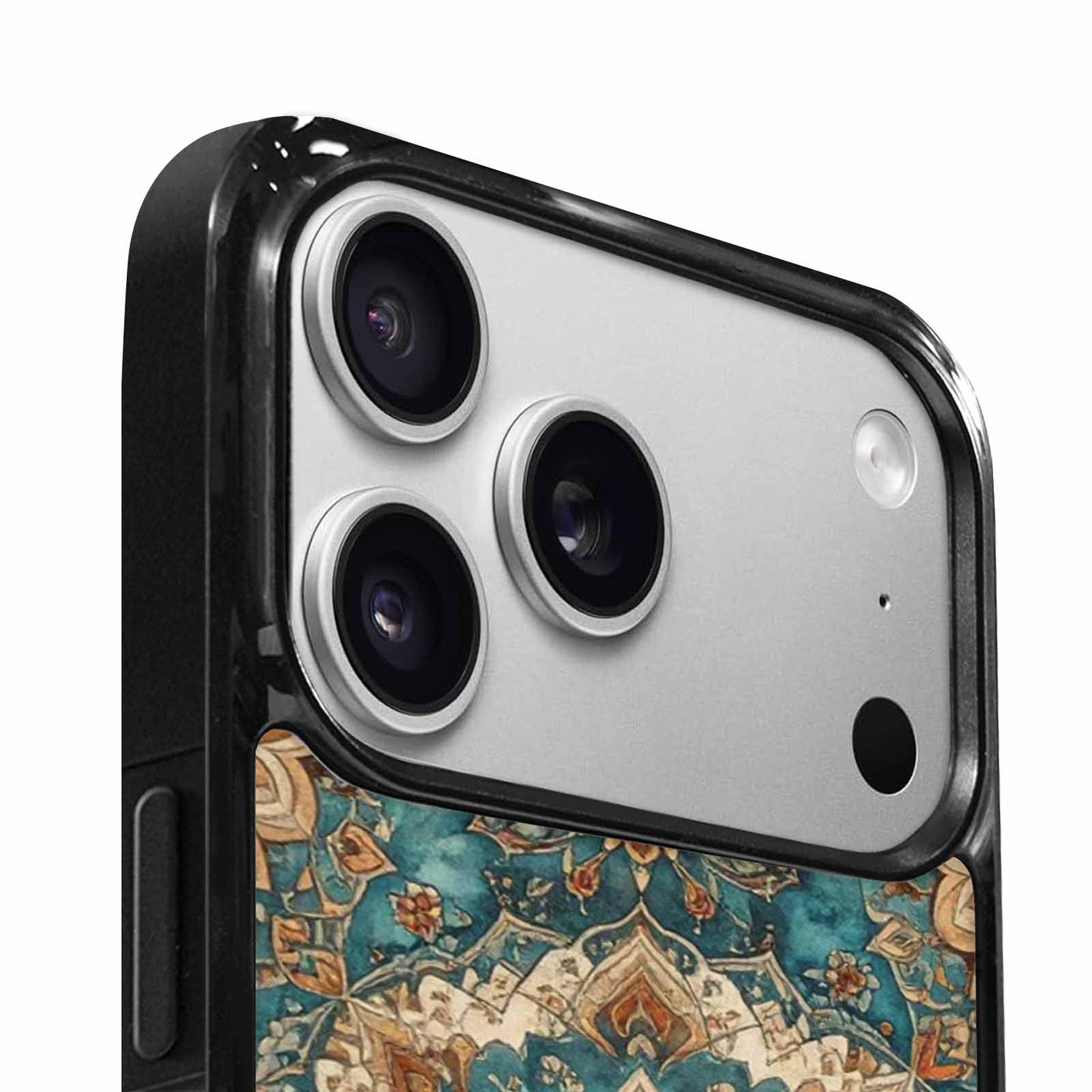 iPhone 17 Pro Case — Small Mandala Pattern Randomly Varying Floral, Custom Made Phone Cover