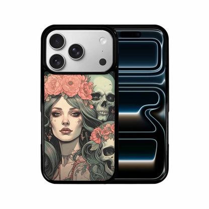 iPhone 17 Pro Case — Skull Dark Art Gothic Print Gothic, Custom Print Case Cover