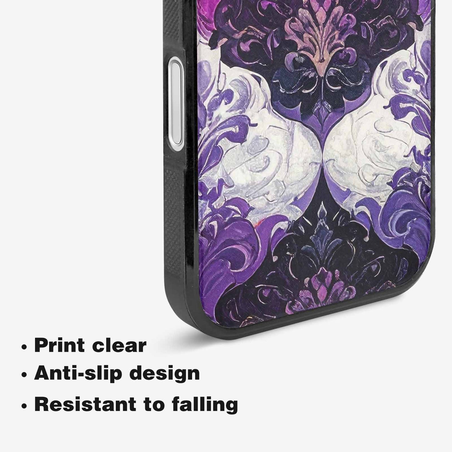 iPhone 16 Plus Case — Nonbinary Flag Color Theme Small Rainbow, Custom Printed Phone Case