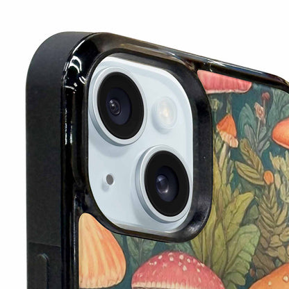 iPhone 15 Plus Case — Mushrooms Botanicalmushrooms P, Customized Protective Case