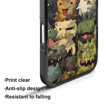iPhone 17 Case — Monsters Camomonsters Pattern D6o Camo, Personalized Phone Case