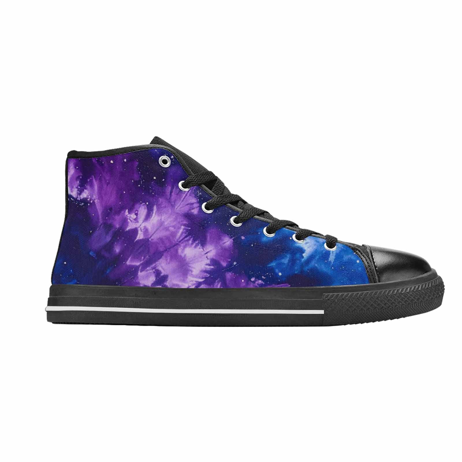 MEN'S Cosmic Tie Dye High Top Canvas Aesthetic Sneakers