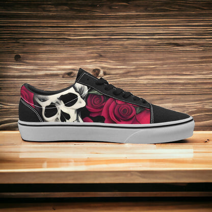 Celtic Teal Gold Unique WOMEN Bold Art - Freaky Shoes | Custom Art Sneakers