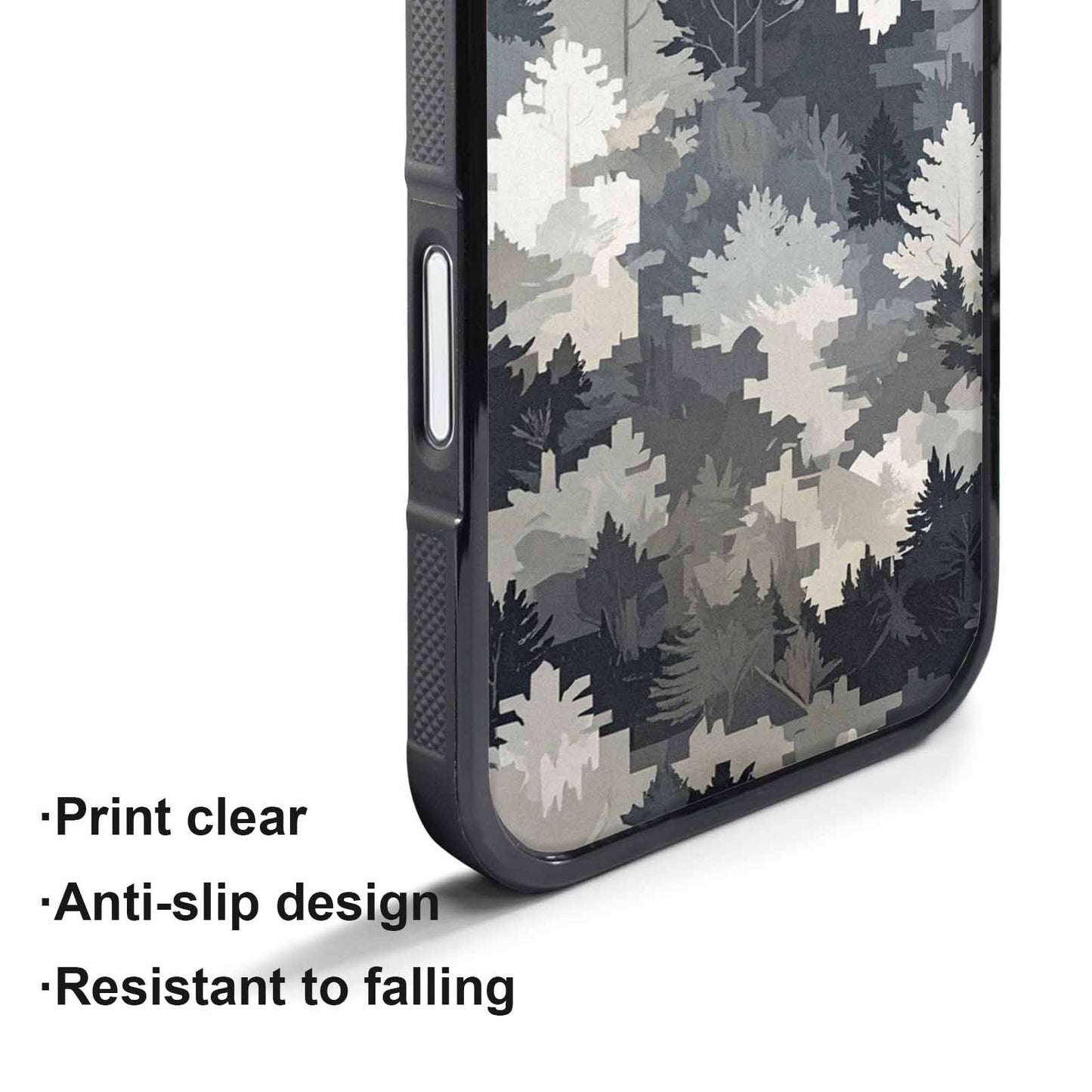 iPhone 17 Pro Max Case — Small Military Camouflage Blotch Camo, Custom Print Case Cover