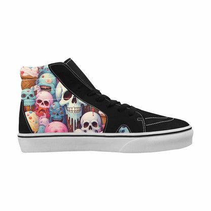 MEN'S Ice Cream Monsters  High Top Canvas Grunge Shoes
