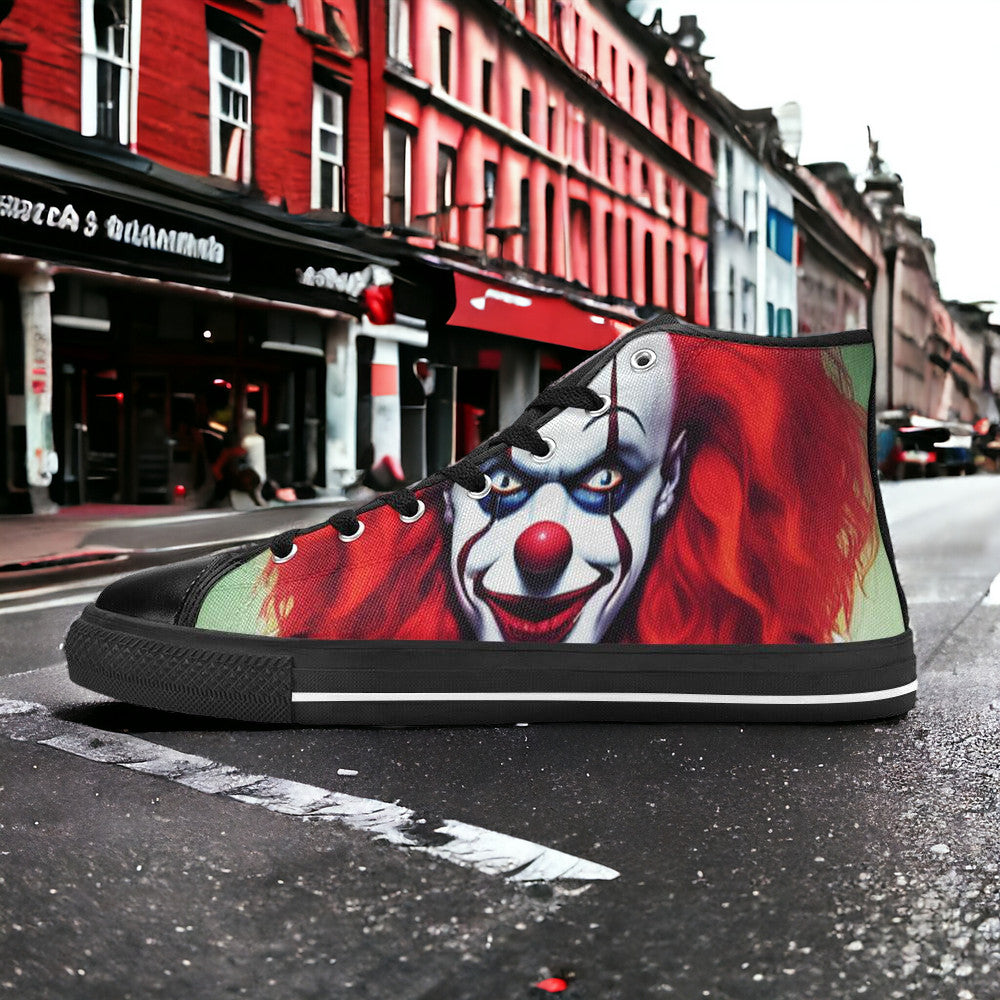 Koi Green Emerald Unique MEN Bold Art - Freaky Shoes | Custom Art Sneakers
