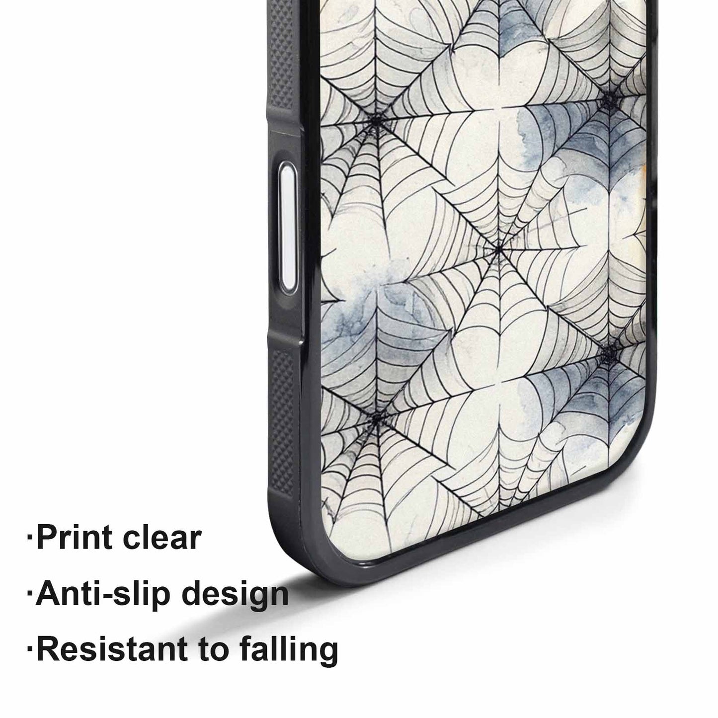 iPhone 17 Pro Case — Watercolor Klimt Spider Web Watercolor Abstract, Custom Made Phone Cover