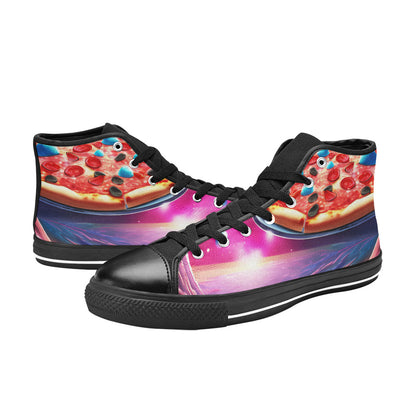 MEN'S Pizza Space 3 Men’S High Top Canvas Dreamcore Shoes