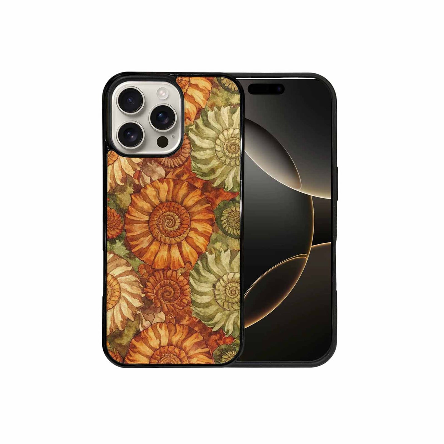 iPhone 16 Pro Max Case — Tie Dye Earth Tones Blended Overlapping, Custom Print Case Cover