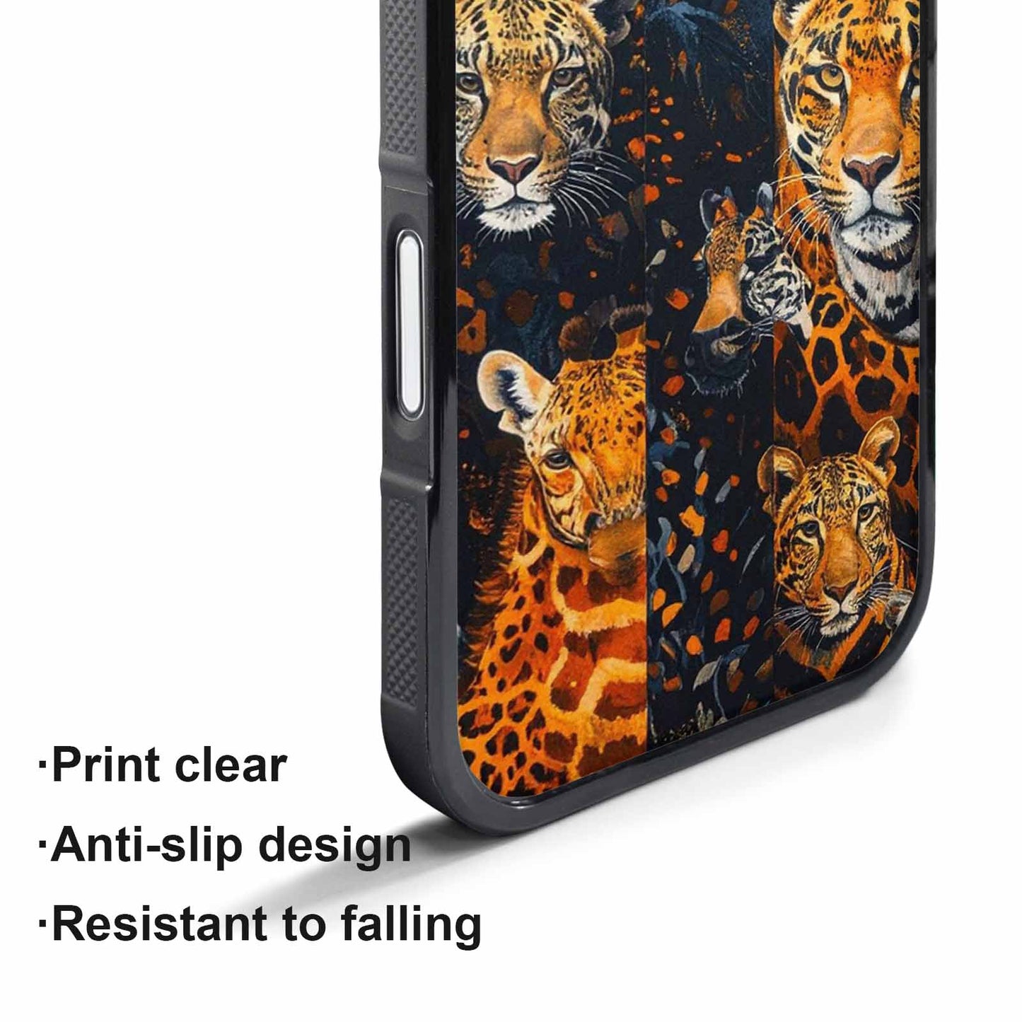 iPhone 17 Pro Case — Small Animal Print Pattern Randomly Animal, Unique Phone Case Design
