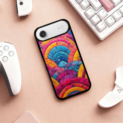 iPhone 17 Air Case — Vivid Camo Pansexual Pride Camo, Original Design Phone Case
