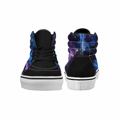 MEN'S Galaxy Art - High Top Canvas Grunge Custom Shoes