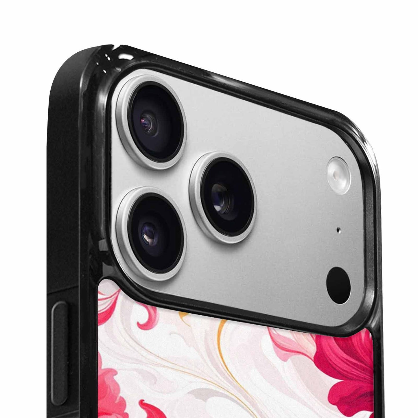 iPhone 17 Pro Max Case — Marble Floral, Original Design Phone Case
