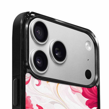 iPhone 17 Pro Max Case — Marble Floral, Original Design Phone Case