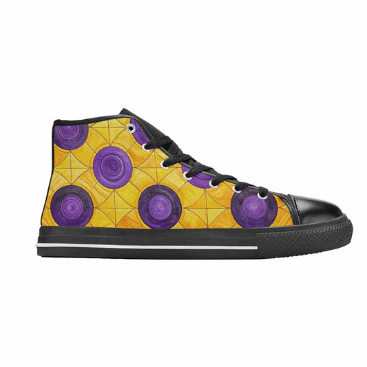 MEN'S Intersex Flag Color High Top Canvas Y2K Custom Sneakers