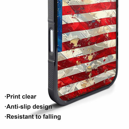iPhone 17 Air Case — Small American Flag Stars And Galaxy, Custom Print Case Cover