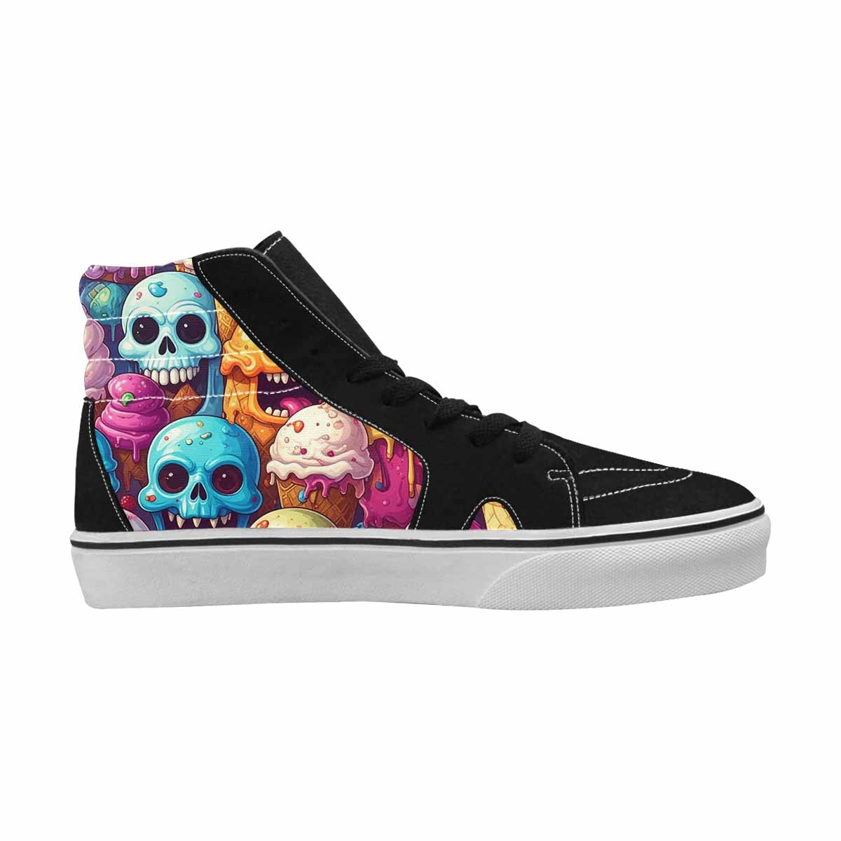 MEN'S Ice Cream Monsters  High Top Canvas Dreamlike Shoes
