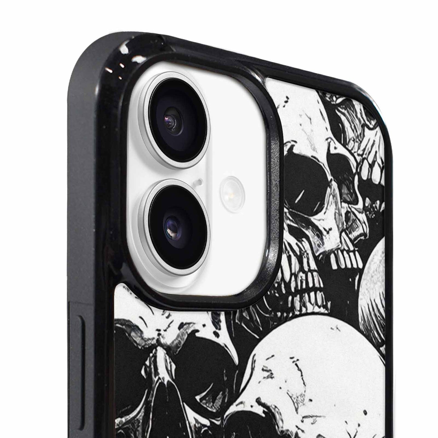 iPhone 17 Case — Skull Dark Art Gothic Print Gothic, Personalized Phone Case
