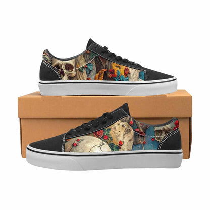 WOMEN'S More Overlapping Ontop Each Lace-Up Canvas Dreamcore Custom Shoes