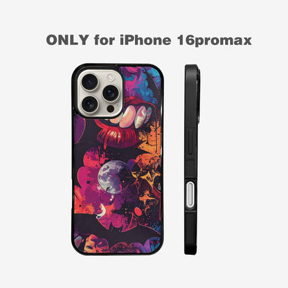iPhone 16 Pro Max Case — Vampire Fangs Bats Vampire Fangs And, Unique Phone Case Design