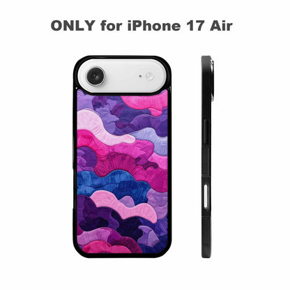 iPhone 17 Air Case — Vivid Camo Bisexual Pride Camo, Unique Phone Case Design