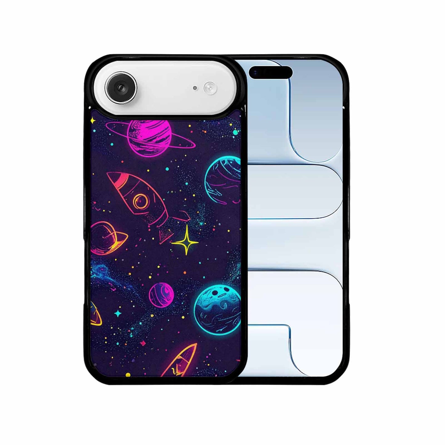iPhone 17 Air Case — Space Galaxy Astronaut Pattern Planets Galaxy, Original Design Phone Case