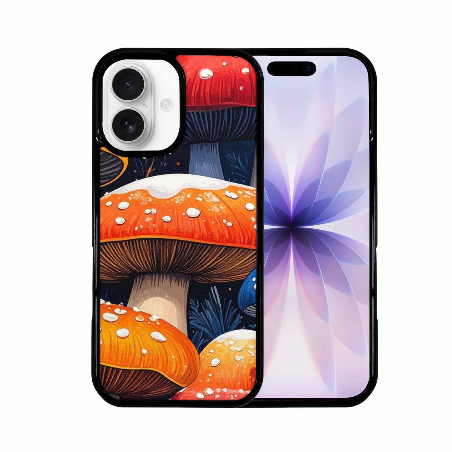iPhone 17 Case — Vivid Winter Mushroom Cartoon Cute, Custom Phone Case
