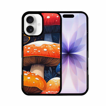 iPhone 17 Case — Vivid Winter Mushroom Cartoon Cute, Custom Phone Case