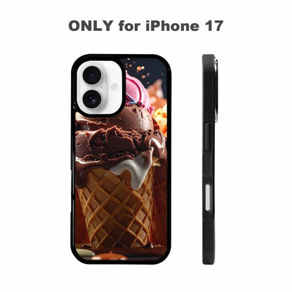 iPhone 17 Case — Extreme Close Up Shot Original Art, Custom Print Case Cover