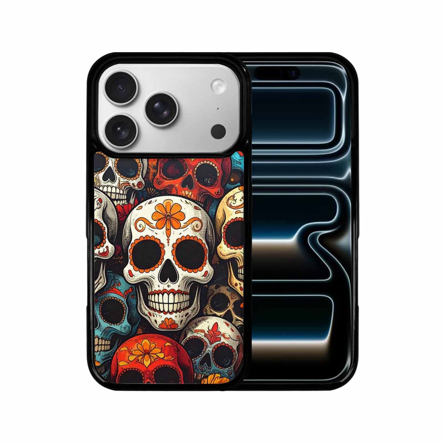 iPhone 17 Pro Case — Skull Dark Art Gothic Print Gothic, Custom Art Phone Cover