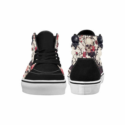 MEN'S Skulls - Roses High Top Canvas Y2K Shoes