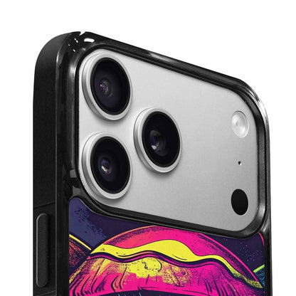 iPhone 17 Pro Case — Retro Mushroom Cartoon Art Pattern Retro, Unique Phone Case Design