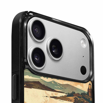 iPhone 17 Pro Max Case — Vintage Travel Artwork Pattern Retro Vintage, Custom Made Phone Cover