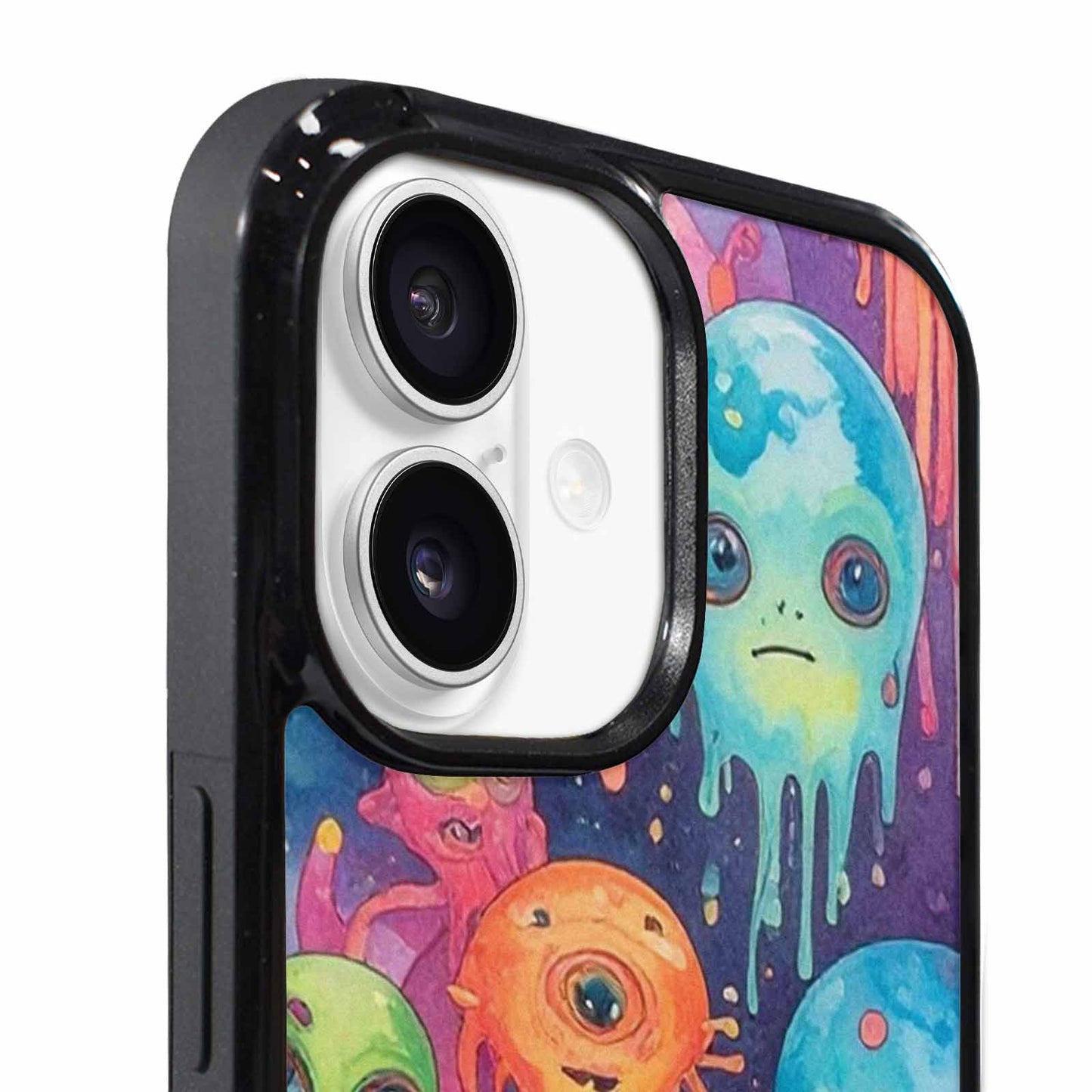 iPhone 17 Case — Aliens Tie Dyemelting Aliens Tie Dye, Custom Phone Case