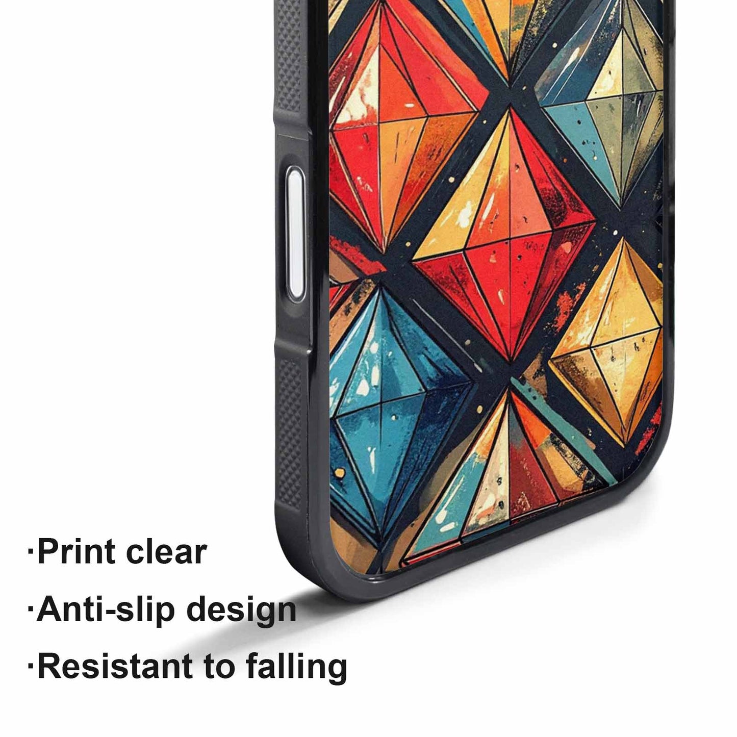 iPhone 17 Pro Max Case — Vintage Summer Diamond Retro Vintage, Custom Designed Case Cover